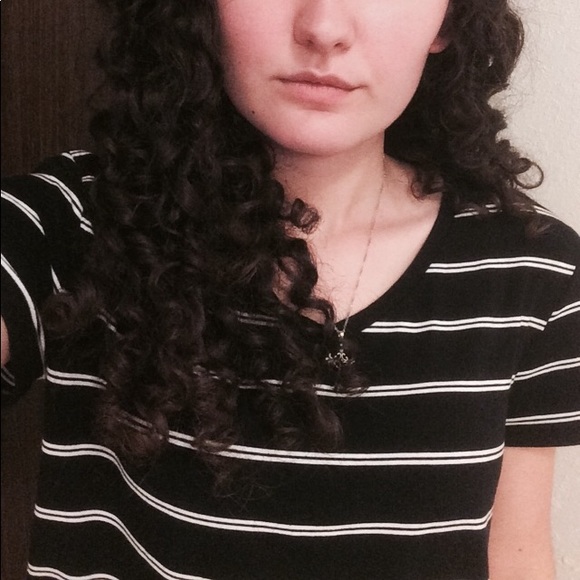 Black and white striped shirt from Mossimo - Picture 1 of 1